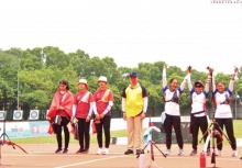 SEA Games 31: Việt Nam giành Huy chương Bạc bắn cung 1 dây hạng mục đồng đội nữ
