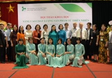 Hội thảo khoa học “Nâng cao chất lượng sản phẩm từ thiên nhiên”
