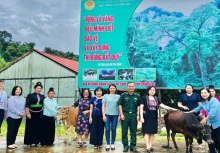 Hội Nữ trí thức Việt Nam hưởng ứng chương trình 'Đồng hành cùng phụ nữ biên cương' tại xã Nậm Lạnh