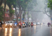Miền Bắc chuyển mưa phùn, nồm ẩm từ đầu tháng 2