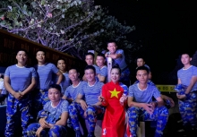 Ca sỹ Lê Minh Tuyến: Được hát giữa Trường Sa là niềm hạnh phúc đối với một nghệ sỹ