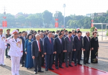 Lãnh đạo Đảng, Nhà nước vào Lăng viếng Chủ tịch Hồ Chí Minh nhân dịp Quốc khánh