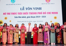 21 gương mặt nữ trí thức tiêu biểu trong nghiên cứu khoa học và ứng dụng công nghệ được tôn vinh