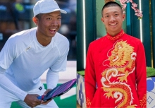 Chân dung 'thần đồng' pickleball người Mỹ gốc Việt 2 lần gây chấn động khi đánh bại hạng 1 thế giới, về Việt Nam chăm chỉ diện áo dài