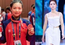 Nữ VĐV võ gậy giành HCV SEA Games đi thi hoa hậu: Lần đầu đi giày cao gót 13cm nhưng ẵm luôn giải thưởng
