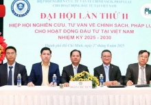 Đại hội II AVRCIPL: Khẳng định vai trò trong nghiên cứu và tư vấn chính sách pháp luật đầu tư.
