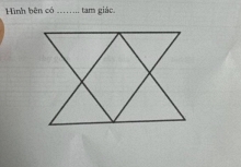 Bài tập đếm tam giác của học sinh tiểu học khiến phụ huynh 'đau đầu', phải đăng lên MXH nhờ giúp đỡ