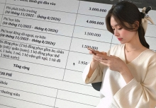 Bảng học phí gần 75 triệu của một em bé 6 tháng tuổi gây chú ý