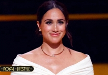 Dạo chơi trong vườn thôi mà Meghan cũng đeo vòng cổ nửa tỷ đồng