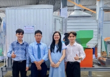 Chế tạo thiết bị sấy di động giúp sấy khô các loại nông sản