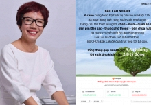 Mẹ Thiện Nhân và hành trình cứu trợ người dân vùng lũ