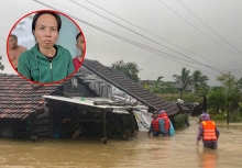 Đưa vợ và 2 con đi tránh lũ xong, người đàn ông bị mệt rồi bất ngờ ra đi mãi mãi: Hoàn cảnh đáng thương