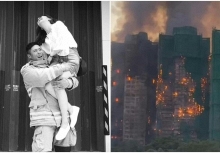 Chân dung lính cứu hoả qua đời trong vụ cháy chung cư ở Hong Kong (Trung Quốc): Xót xa lời nhắn cuối 