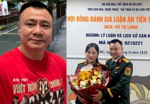 Vợ NSND Tự Long thông báo tin vui