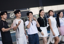 Bộ ba nam thần 'Mưa Đỏ' gây sốt khi so vợt tại giải đấu Pickleball