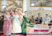 Độc lạ “Gia Tộc Họ Đặng”: 7 chị chồng thuê váy quý tộc châu Âu mở tiệc đầy tháng cho cháu