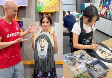 Con gái Phan Đinh Tùng: Mới 12 tuổi đã giành giải Nhất cuộc thi vẽ, tác phẩm được trưng bày tại bảo tàng danh giá nhất hành tinh