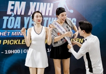 Á hậu Trà Ngọc Hằng tổ chức giải pickleball thiện nguyện, lan tỏa tinh thần thể thao và sẻ chia