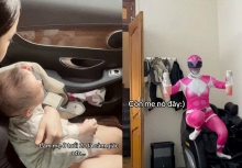 Gần 2 triệu người 'xúc động' với hình ảnh người dì buộc phải trưởng thành sơm, trông cháu để mẹ bé còn... đi giải cứu thế giới