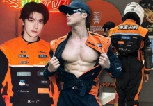 Cạnh tranh khốc liệt: Shipper nâng cấp giao diện thành 'soái ca' trường đua, mặc áo khoe cơ bắp khiến hội chị em bấn loạn