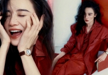 Tống Giai diện áo da màu đỏ xinh “ná thở”: 3 con giáp nên tranh thủ diện màu này trong tháng 12 để kéo hỷ khí, rước may về tay