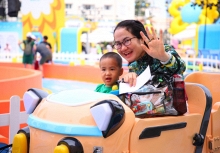 Nguyễn Huệ 'biến hình' thành vương quốc mặt trời trong Sundate Festival 2025