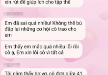 Tin nhắn chất vấn học sinh của 1 cô giáo chủ nhiệm khiến cả MXH tranh cãi: 'Tôi cảm thấy bơ vơ, cô đơn giữa 41 người'