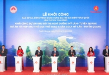 Vingroup khởi công đô thị nghỉ dưỡng suối khoáng và tổ hợp thể dục thể thao Mỹ Lâm - Tuyên Quang