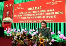Khai mạc triển lãm ảnh nhân kỷ niệm 80 năm Ngày truyền thống Lực lượng vũ trang TP.HCM