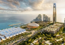 Thi công thần tốc giữa đảo Ngọc: Siêu tổ hợp APEC Phú Quốc dần thành hình