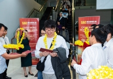 Cảng HKQT Phú Quốc đón chuyến bay 'xông đất' từ Hàn Quốc