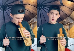 Món bánh chỉ 7.000 đồng ở Việt Nam khiến khách Nga liên tục gật gù vì quá ngon