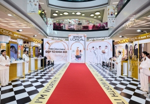 Ngôi nhà khoa học L'Oreal Paris đã trở lại- Nơi  khoa học thắp sáng vẻ đẹp đích thực