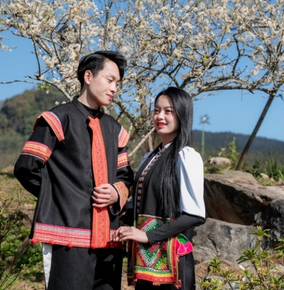 Giới trẻ 'rần rần' check-in cây mận cổ thụ trắng muốt đẹp như phim tại Sun World Fansipan Legend