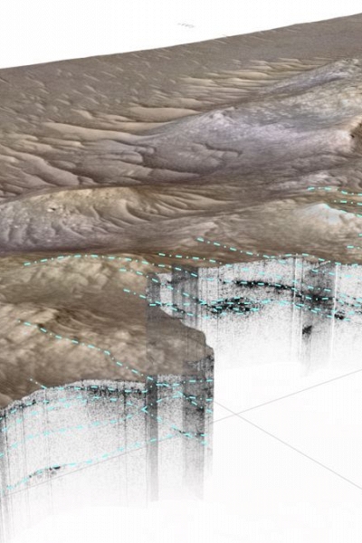Phát hiện hệ thống sông cổ đại ẩn sâu dưới bề mặt sao Hỏa