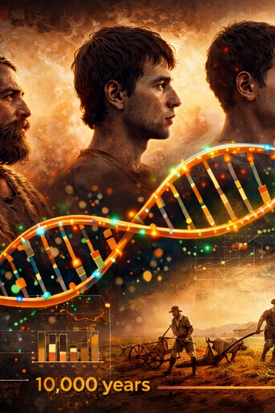 Nghiên cứu DNA quy mô lớn hé lộ: Chọn lọc tự nhiên ở loài người đang tăng tốc