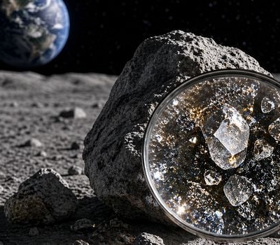 Phát hiện thêm hai khoáng vật mới trên Mặt trăng