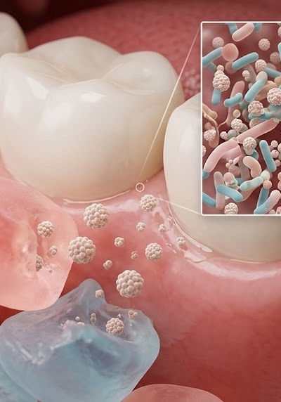 Nhật Bản nghiên cứu kẹo dẻo chứa lợi khuẩn giúp cải thiện bệnh viêm nướu 