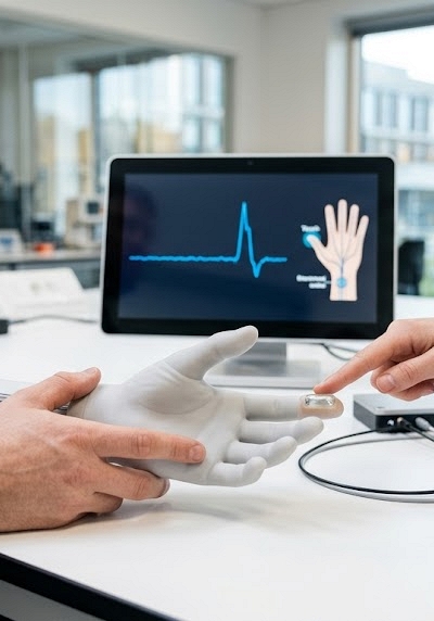 Công nghệ cảm biến nước muối mô phỏng xúc giác con người