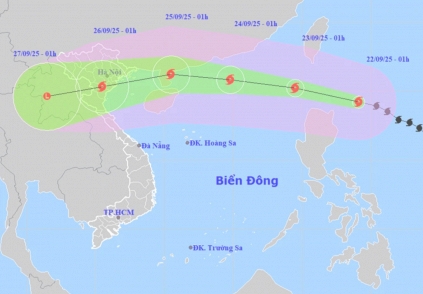 Siêu bão Ragasa tiến vào Biển Đông, Bắc Bộ đối diện nguy cơ mưa lớn diện rộng