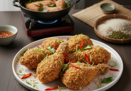 Công thức hoàn hảo cho món gà rang muối giòn tan, đậm đà vị quê nhà