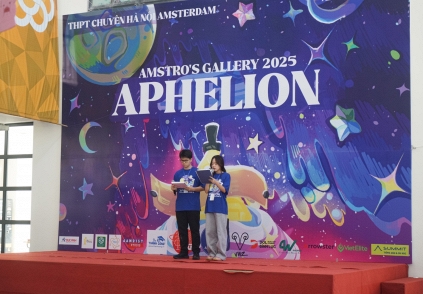 Amstro’s Gallery 2025: Aphelion - Dấn thân vào miền tri thức của khoa học vũ trụ