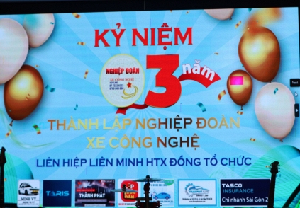 Nghiệp đoàn Xe Công nghệ kỷ niệm 3 năm thành lập: Điểm tựa cho lao động công nghệ