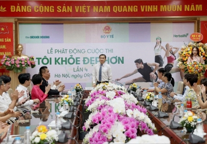 Herbalife Việt Nam đồng hành cùng Báo Sức khỏe và Đời sống tổ chức Cuộc thi “Tôi Khỏe Đẹp Hơn” năm thứ tư liên tiếp 