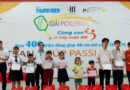Nhiều nghệ sĩ tham gia giải pickleball “Cùng con đi tiếp cuộc đời”