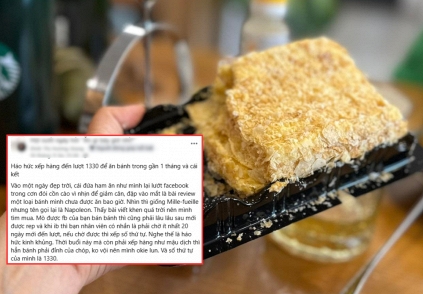 Chủ quán bánh Hà Nội 2000 người phải đặt số thứ tự, chờ 20 ngày: “Em nói hết nước hết cái, 1800 người chê, cứ tự đợi rồi tự chê'