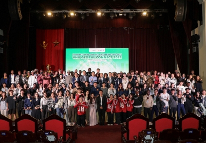 Kết nối sinh viên quốc tế – Lan tỏa bản sắc toàn cầu của Đại học Quốc gia Hà Nội