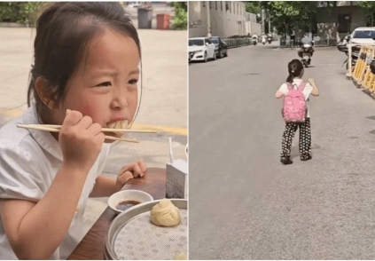 1,1 triệu lượt thích cho clip 2 cha con ăn sáng cùng nhau, hé lộ một kiểu giáo dục mới khiến nhiều phụ huynh phải tự soi lại mình