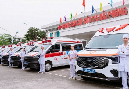 Vingroup hỗ trợ Hải Phòng chuẩn hóa hệ thống cấp cứu ngoại viện theo chuẩn quốc tế
