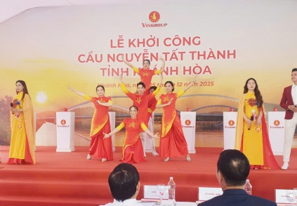 VINHOMES khởi công cầu Nguyễn Tất Thành- Mở trục kết nối chiến lược cho đô thị Cam Lâm- Khánh Hòa